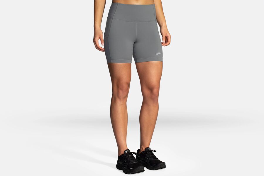 Womens Brooks Method 5" Tight Bottoms Steel | Clothing 4723-NBGIW